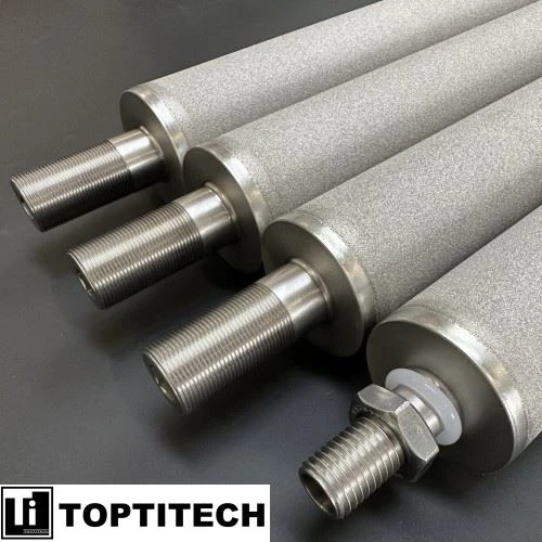 Titanium Rod Filter Elements Are Used For Water Filtration After Ozone Disinfection